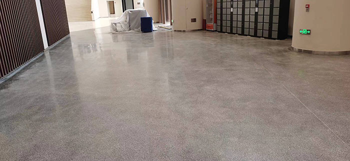 水磨石施工现场3